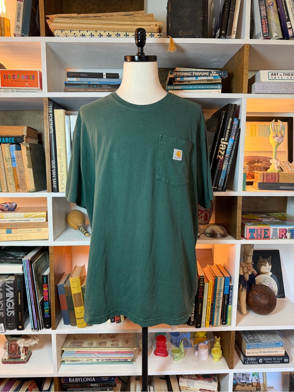 Carhartt Forest Green Pocket T-Shirt